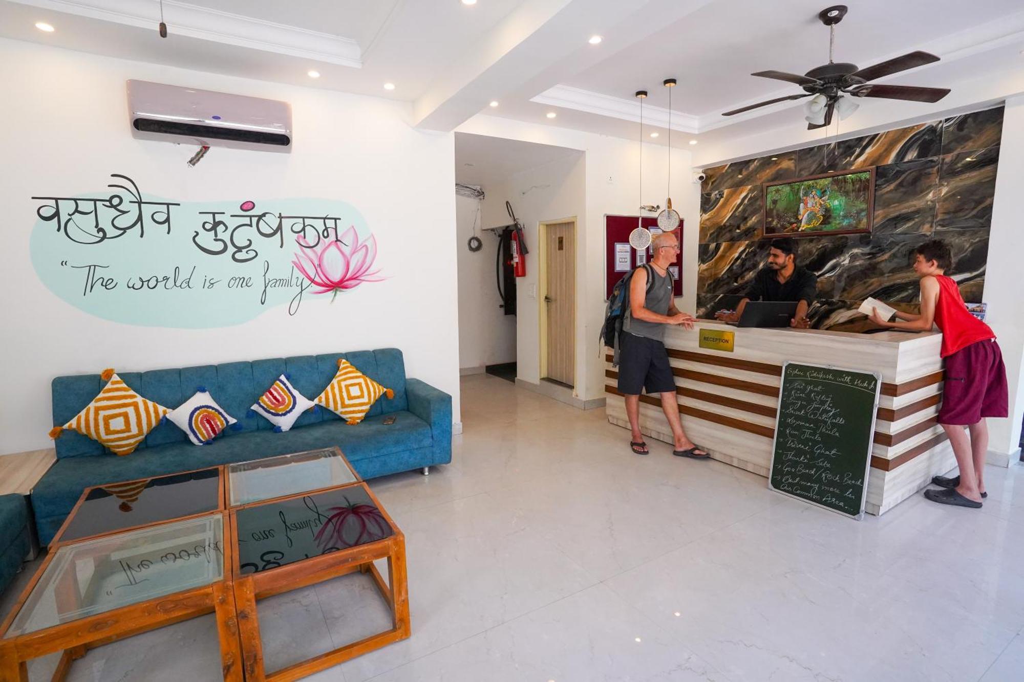הוסטל Hide-In Rishikesh, Laxman Jhula מראה חיצוני תמונה
