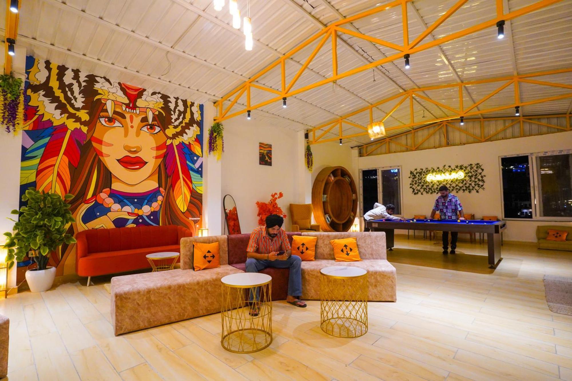 הוסטל Hide-In Rishikesh, Laxman Jhula מראה חיצוני תמונה
